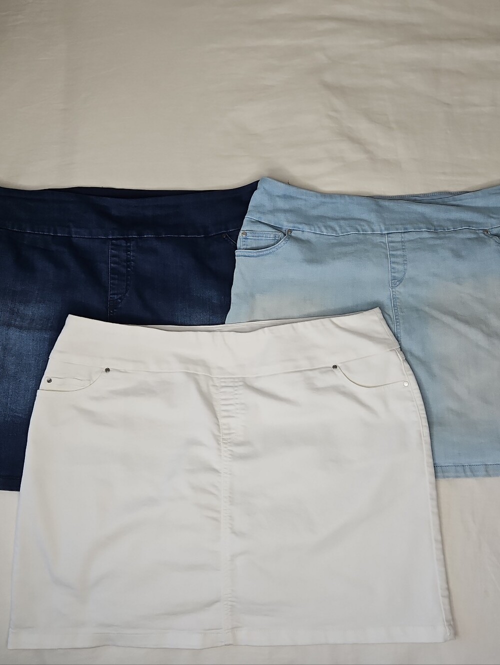 Set of 3 Women’s Denim Skirts / Skorts - SC & Co.